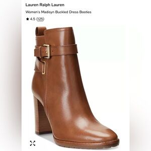Lauren Ralph Lauren Women’s Madisyn Buckled Dress Booties
